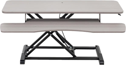 Black 32 in Standing Desk Converter, DESK-V000K