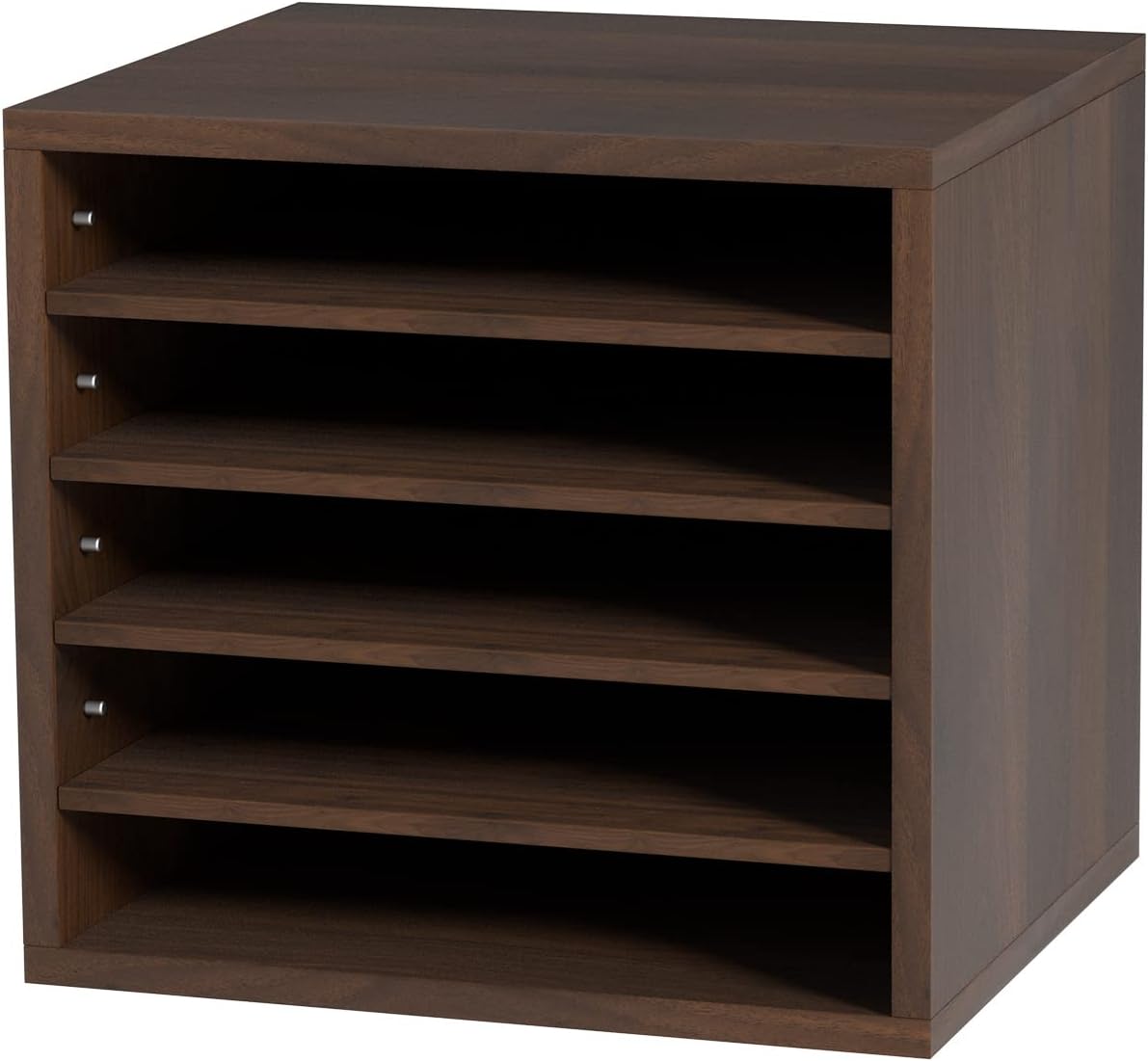 VEVOR Literature Organizers, 12 Compartments Office Mailbox with Adjustable Shelves, Wood Literature Sorter 20.4x12x16.1 inches for Office, Home, Classroom, Mailrooms Organization, EPA Certified White
