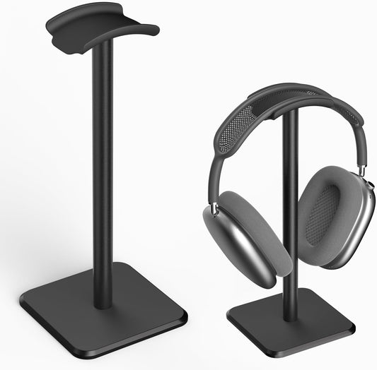 Headphone Stand - Headset Stand with Aluminum Hanger, Headphone Holder for AirPods Max, Sony, Bose, Beats and More (Pink)