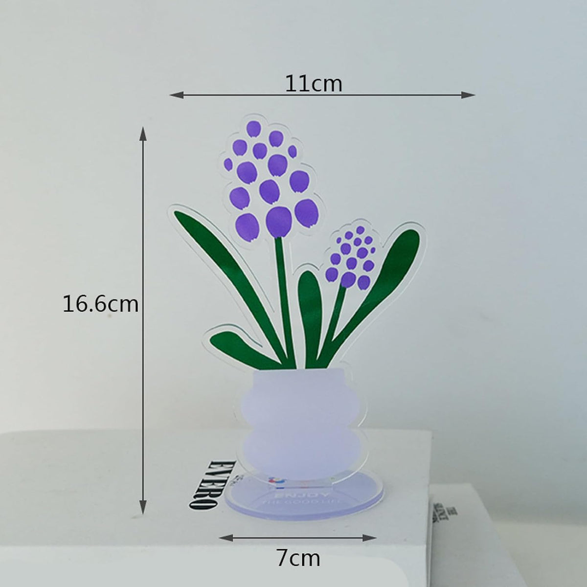 6 pcs Cute Flower Table Card Memo Holder Stand, Table Photo Display Clip Stand for Monmory Photo Picture Memo Cards Paper Note Postcards Wedding Number Card Display