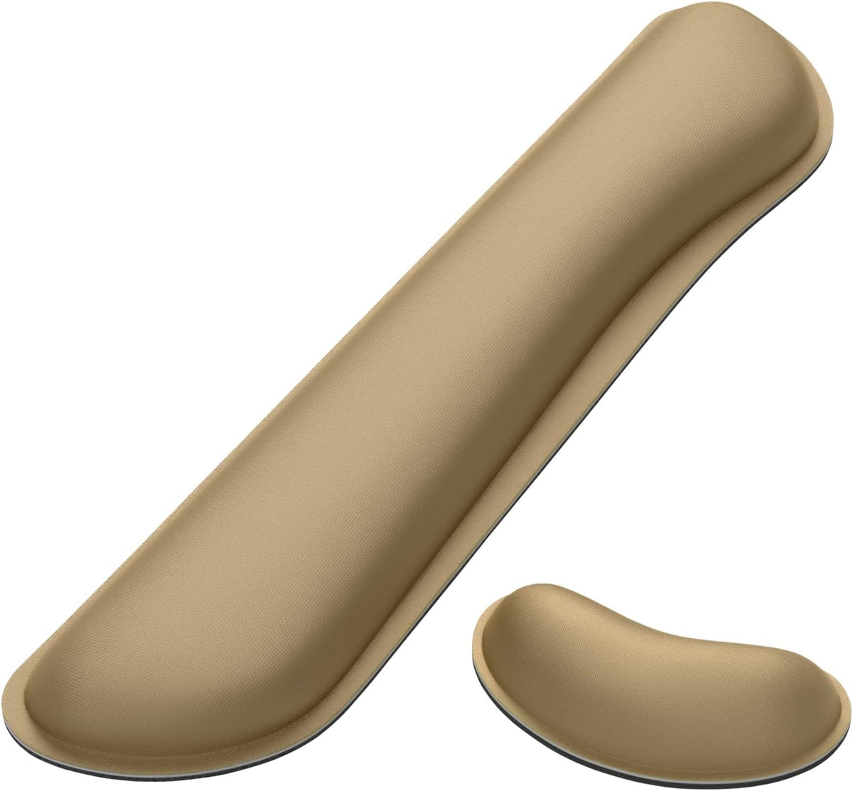 Dapesuom Enlarge Keyboard Wrist Rest, Cute Memory Foam Keyboard Wrist Cushion for Computer Desk Mats Support, Typing Pain Relief Ergonomic Mouse Pad Rests with Non-Slip Base for Gaming, Laptop, Purple