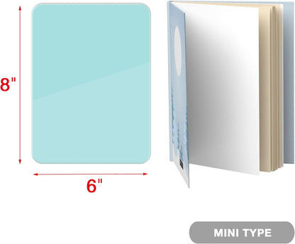 Small Glass Desktop Whiteboard Dry-Erase, Mini Pure Glass Whiteboard Stand