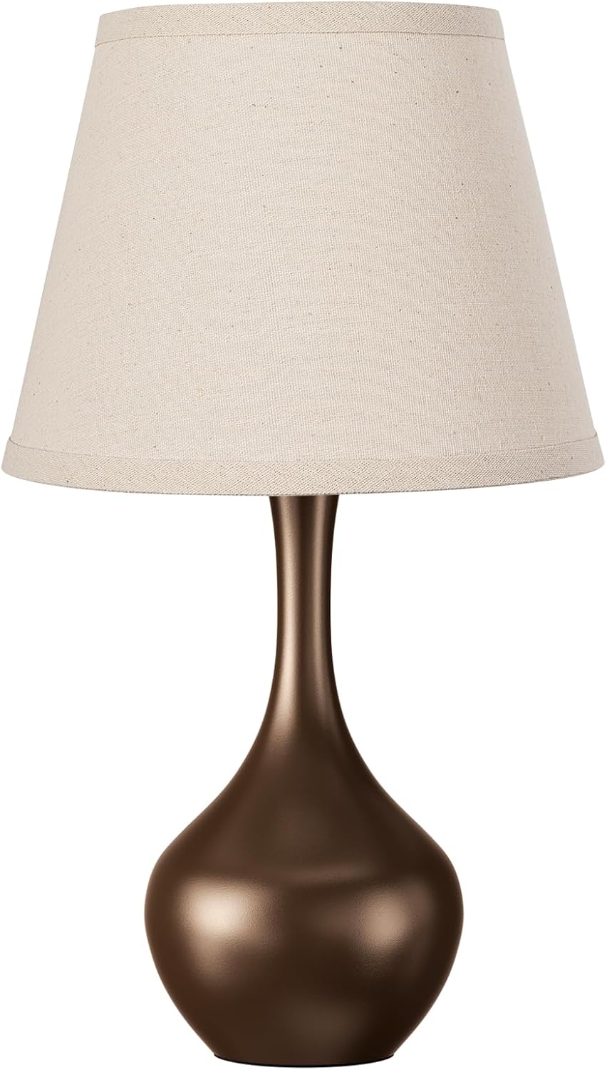 Seealle Touch Table Lamp for Bedroom, 3-Way Dimmable Small Bedside Lamps for Night Stands with Wires, Wood-Paint Desk Lamp for Kids Room, Office, Living Room, End Table(LED Bulb Included)