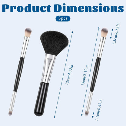 3 Pcs Keyboard Brush, Keyboard Cleaning Brush Car Dust Brushes Small Anti Static Electronic Dust Cleaning Brushes for Computer,Laptop,Camera,Car Vents,Pc