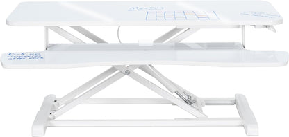 Black 32 in Standing Desk Converter, DESK-V000K