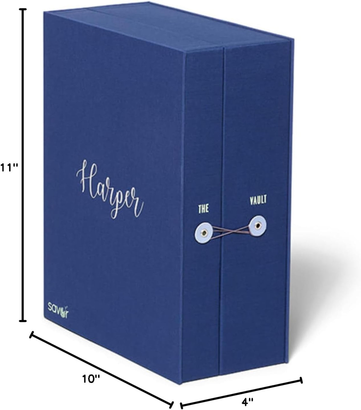 Savor | All-in-One Desk Organizer | Blue – Keep Desk, Office, and Home Organized All-in-One Storage System for Important Files, Documents, Stationery, and Office Supplies