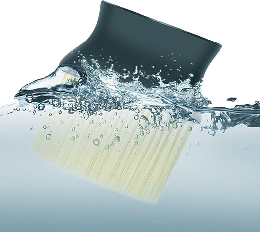 Car Interior Dust Brush, Ultra-Soft Scratch-Free Detailing Duster with High-Density Bristles, Ergonomic Dash Cleaning Tool for Air Vents, Center Console, Leather Seats & Keyboards (Yellow)