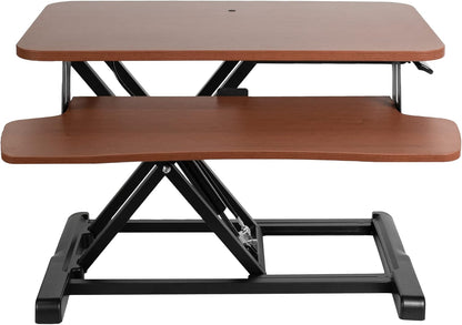 Black 32 in Standing Desk Converter, DESK-V000K