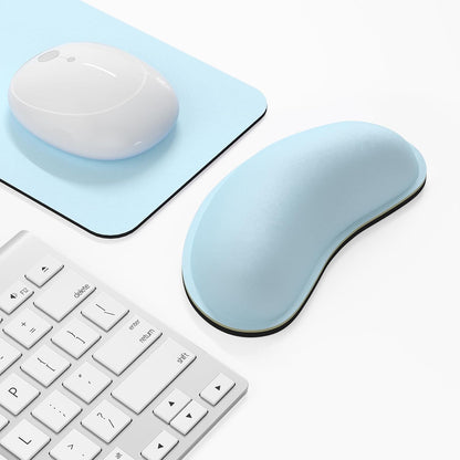 Dapesuom Enlarge Keyboard Wrist Rest, Cute Memory Foam Keyboard Wrist Cushion for Computer Desk Mats Support, Typing Pain Relief Ergonomic Mouse Pad Rests with Non-Slip Base for Gaming, Laptop, Purple