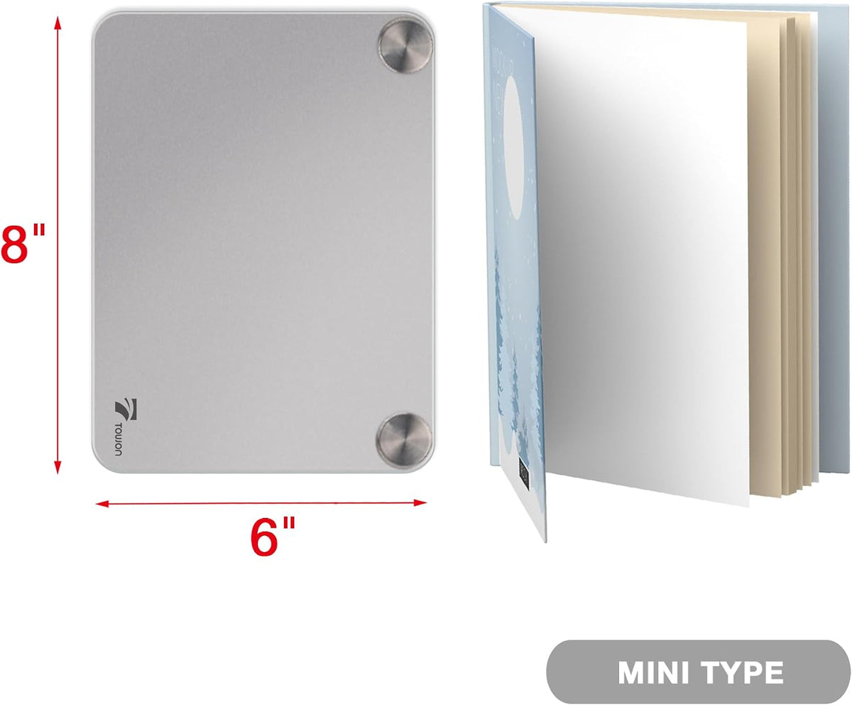 Small Glass Desktop Whiteboard Dry-Erase, Mini Pure Glass Whiteboard Stand