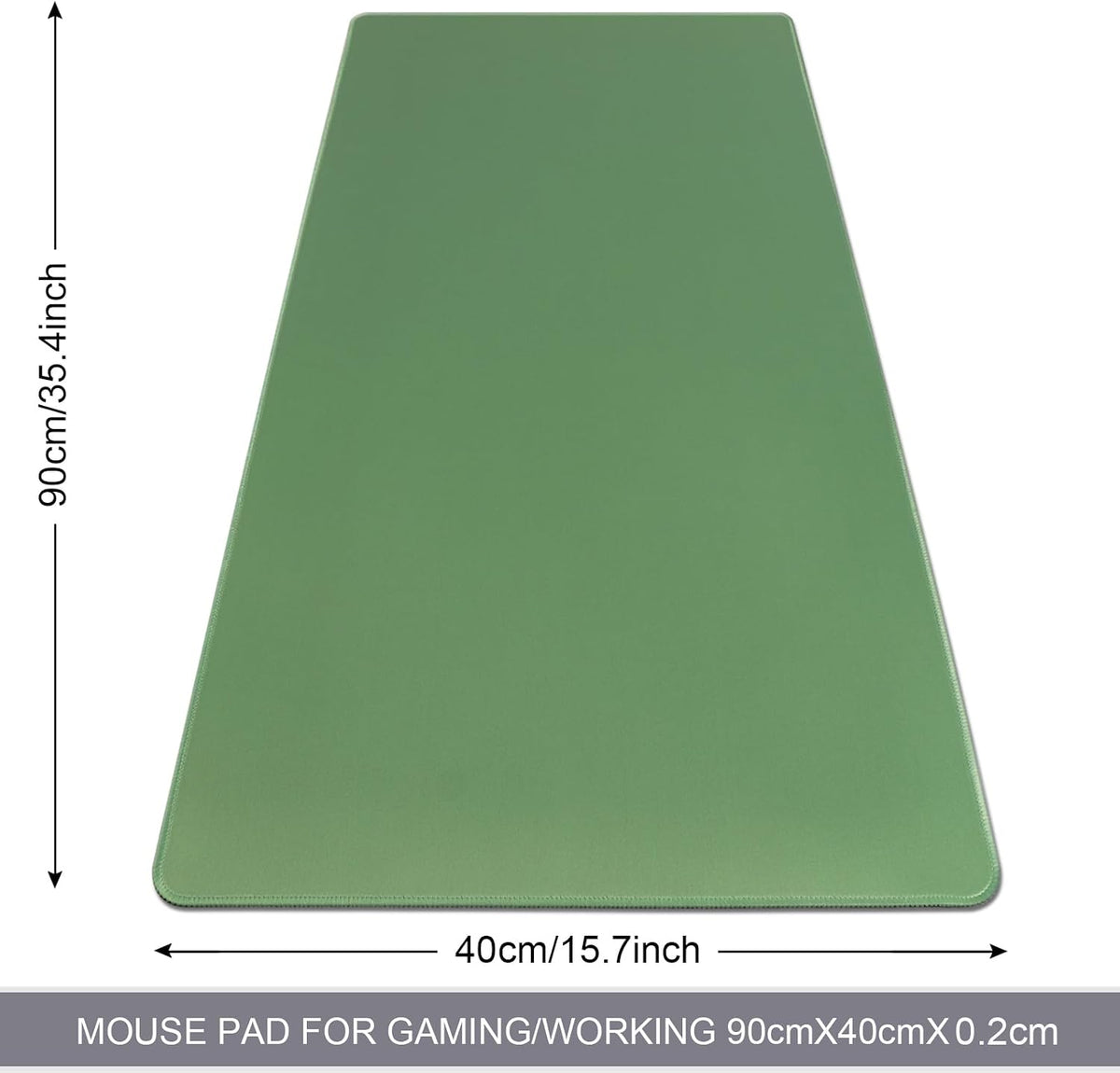 XXL Professional Large Mouse Pad & Computer Game Mouse Mat (35.4x15.7x0.1IN, Map) (90 * 40 Map)