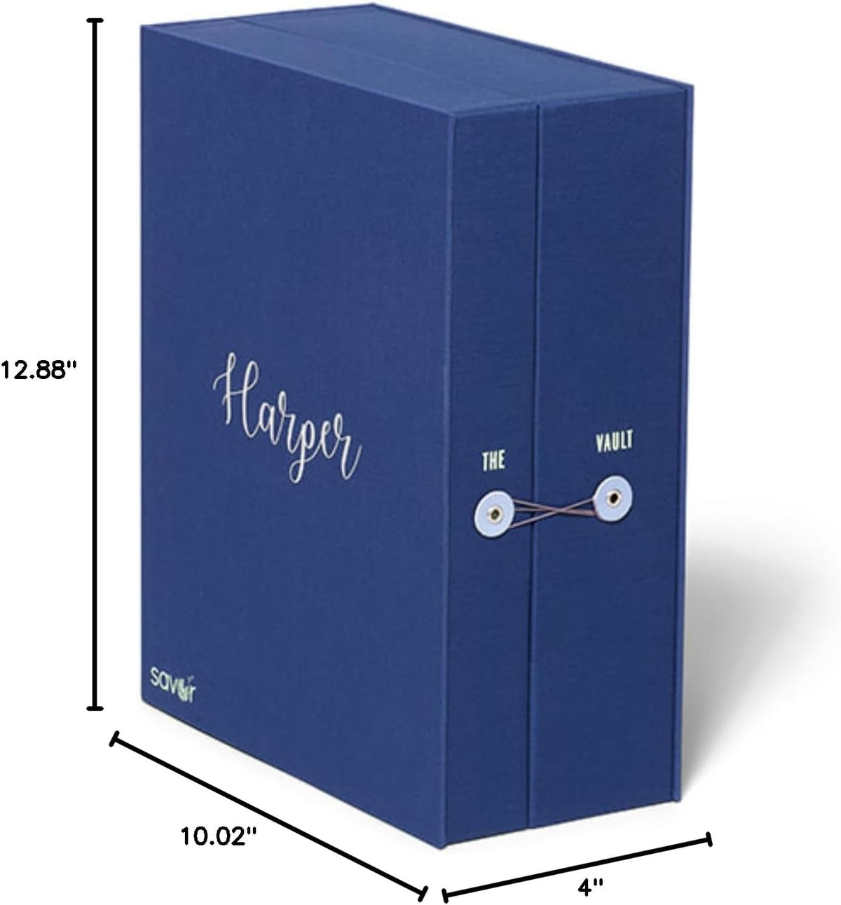 Savor | All-in-One Desk Organizer | Blue – Keep Desk, Office, and Home Organized All-in-One Storage System for Important Files, Documents, Stationery, and Office Supplies