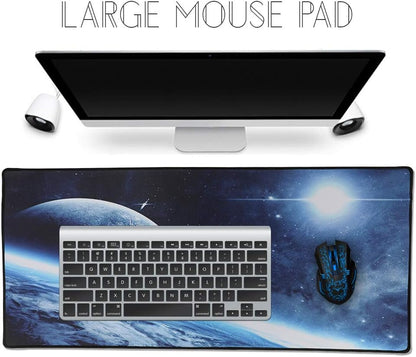 XXL Professional Large Mouse Pad & Computer Game Mouse Mat (35.4x15.7x0.1IN, Map) (90 * 40 Map)