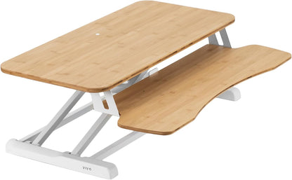 Black 32 in Standing Desk Converter, DESK-V000K