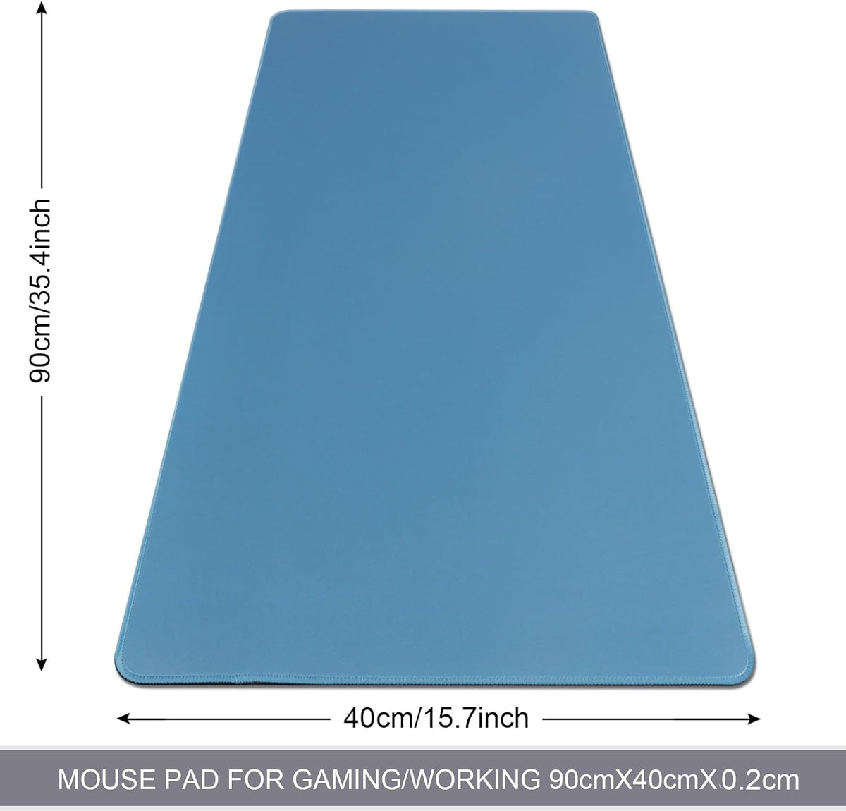 XXL Professional Large Mouse Pad & Computer Game Mouse Mat (35.4x15.7x0.1IN, Map) (90 * 40 Map)