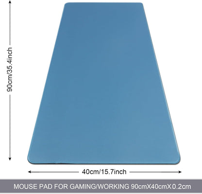 XXL Professional Large Mouse Pad & Computer Game Mouse Mat (35.4x15.7x0.1IN, Map) (90 * 40 Map)