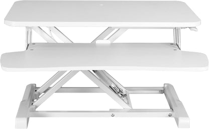 Black 32 in Standing Desk Converter, DESK-V000K