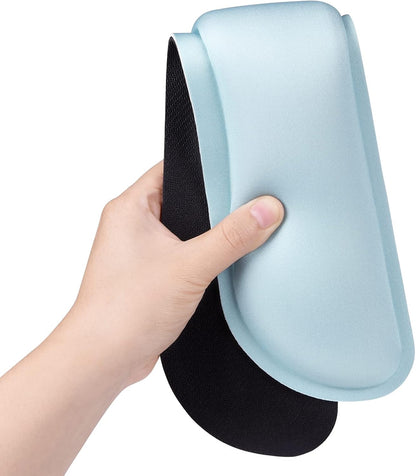 Dapesuom Enlarge Keyboard Wrist Rest, Cute Memory Foam Keyboard Wrist Cushion for Computer Desk Mats Support, Typing Pain Relief Ergonomic Mouse Pad Rests with Non-Slip Base for Gaming, Laptop, Purple