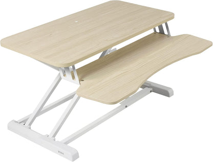 Black 32 in Standing Desk Converter, DESK-V000K
