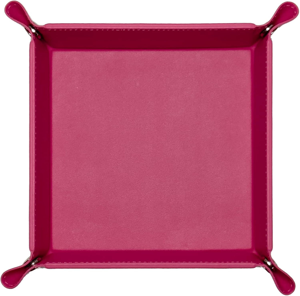 Small Valet Tray, Jewelry Tray for Rings Watches Earrings, Entryway Catchall Caddy for Coins Keys Change, Nightstand Bedside Valet Holder, Trays for Electronic Gadgets, Beige - Colors A