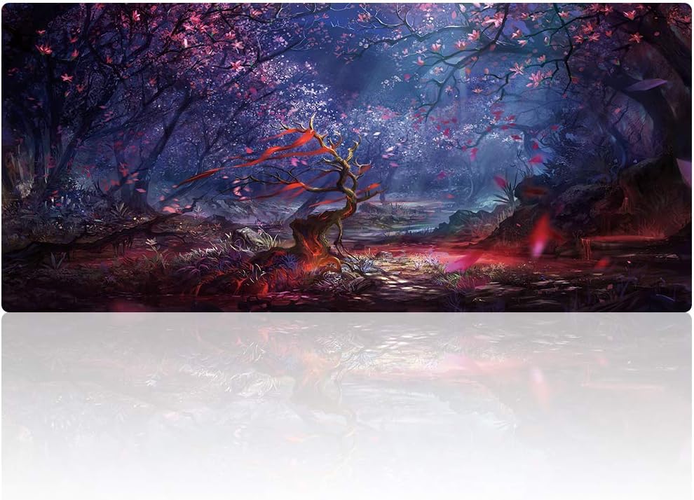 XXL Professional Large Mouse Pad & Computer Game Mouse Mat (35.4x15.7x0.1IN, Map) (90 * 40 Map)