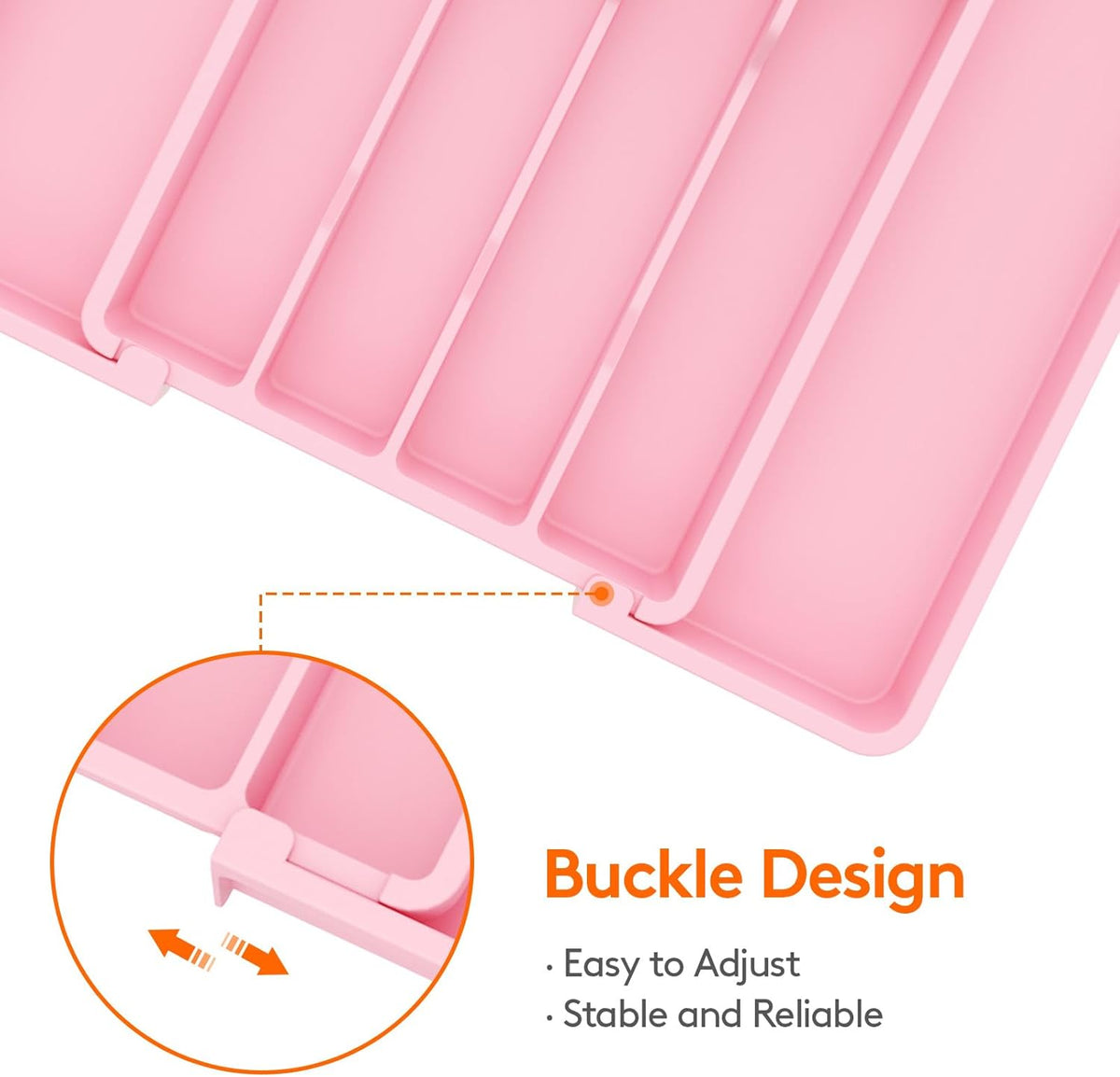 Expandable Silverware Drawer Organizer, Kitchen Utensil Tray