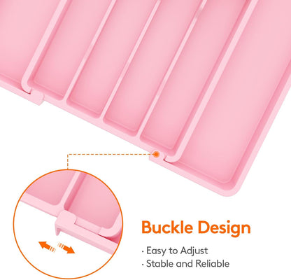 Expandable Silverware Drawer Organizer, Kitchen Utensil Tray