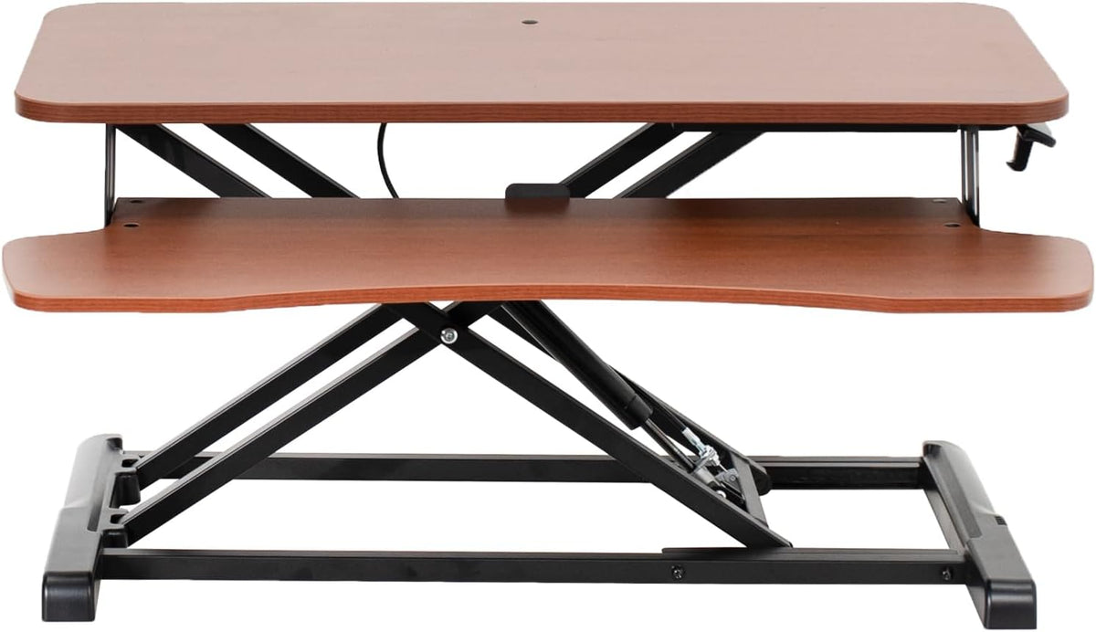 Black 32 in Standing Desk Converter, DESK-V000K