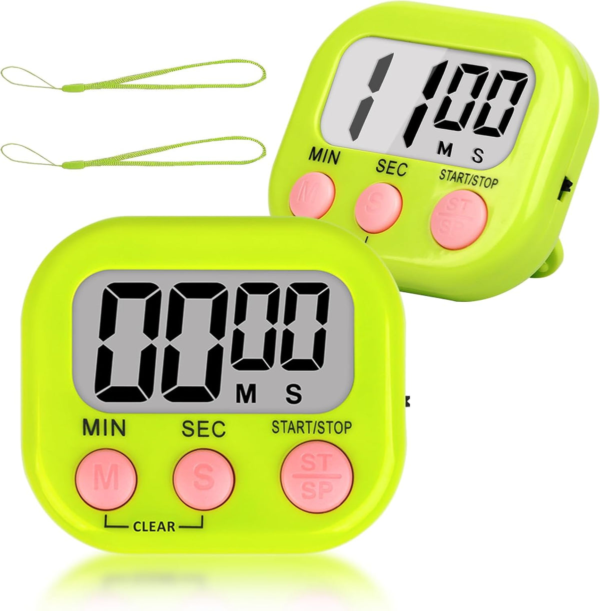 ZILLEEN Classroom Timer for Kids Teachers 2 Pack Digital Timers