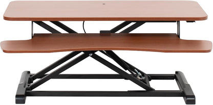 Black 32 in Standing Desk Converter, DESK-V000K