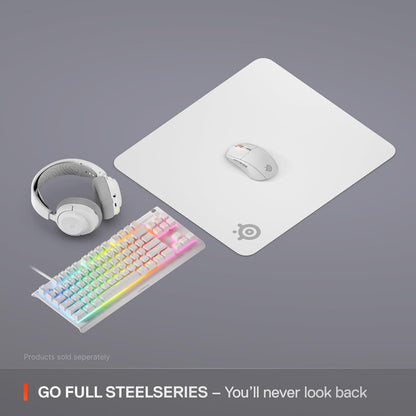 QcK Gaming Mouse Pad - XXL Cloth - Peak Tracking and Stability - Esports Mousepad - Never-Slip - Full Desk Coverage