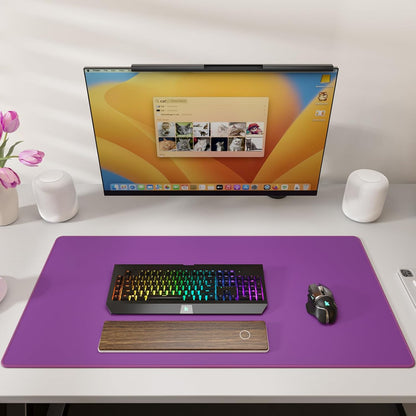 KTRIO Large Gaming Mouse Pad Desk Mat for Gamer, 31.5" x 11.8", Black, XL | Extended Size Design, Superior Micro-Weave Cloth, Non-Slip Rubber Base, Durable Stitched Edges, Water-Resistant Coating