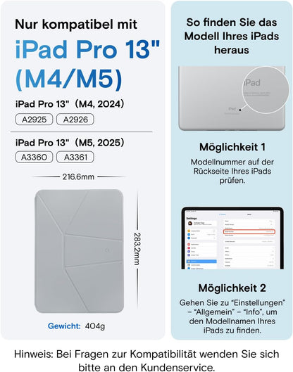 MOFT Dynamic Folio Tablet Stand for Desk Compatible with iPad mini A17 Pro 2024 & iPad mini 6th A15 2021, Slim Magnetic Tablet Holder Case with 20+ Viewing Angles, Beach White x Terracotta