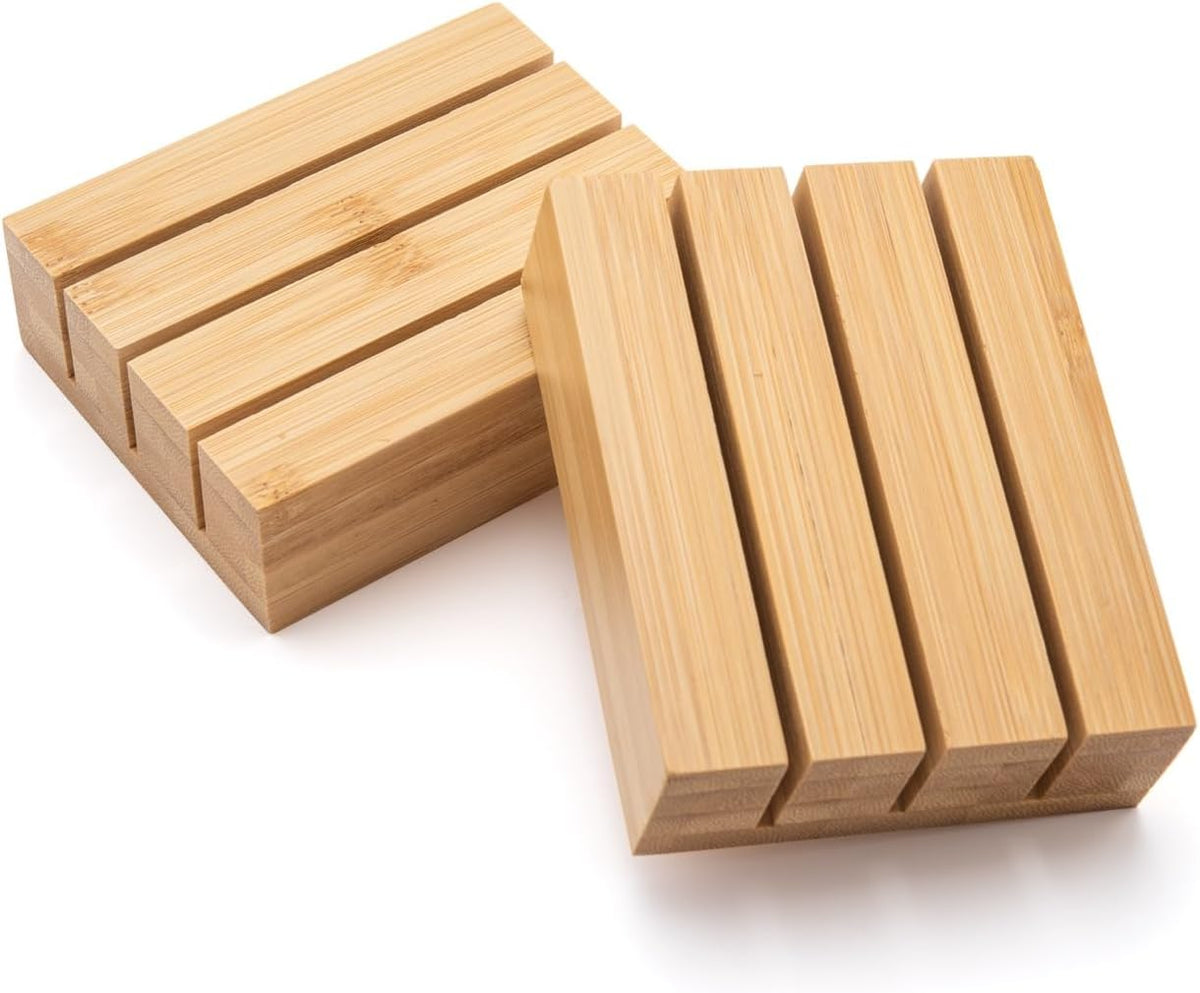 Purawood Kitchen Drawer Organizer - Expandable Utensil Drawer Organizer for Kitchen, Cutlery Tray & Silverware Organizer, 3-5 Slots - Bamboo Organizer for Utensils & Flatware (Natural)
