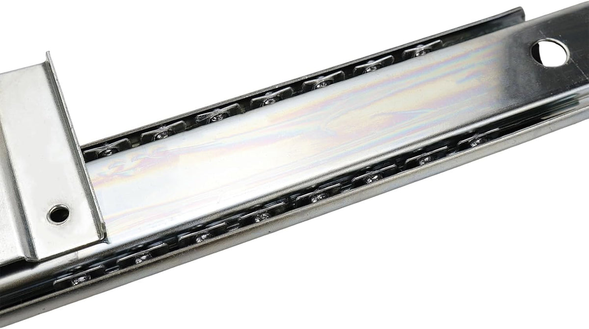 Under Desk Keyboard Tray Slides, 14 In Computer Drawer Tray, Black
