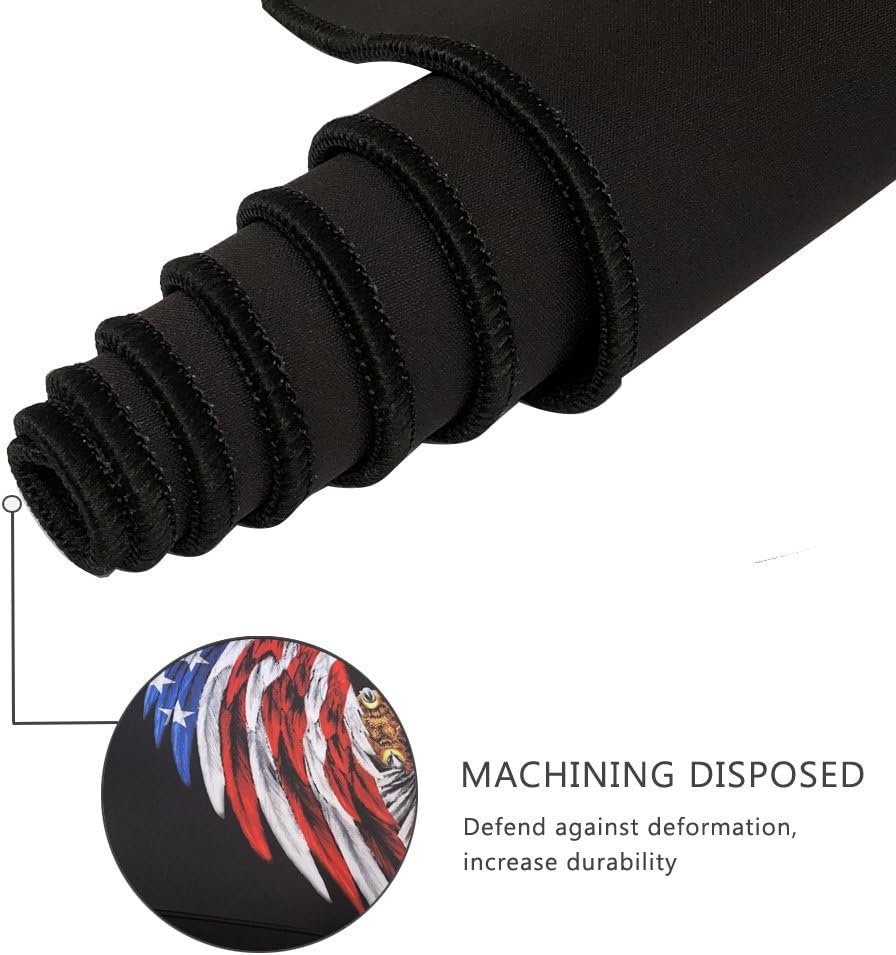 XXL Professional Large Mouse Pad & Computer Game Mouse Mat (35.4x15.7x0.1IN, Map) (90 * 40 Map)