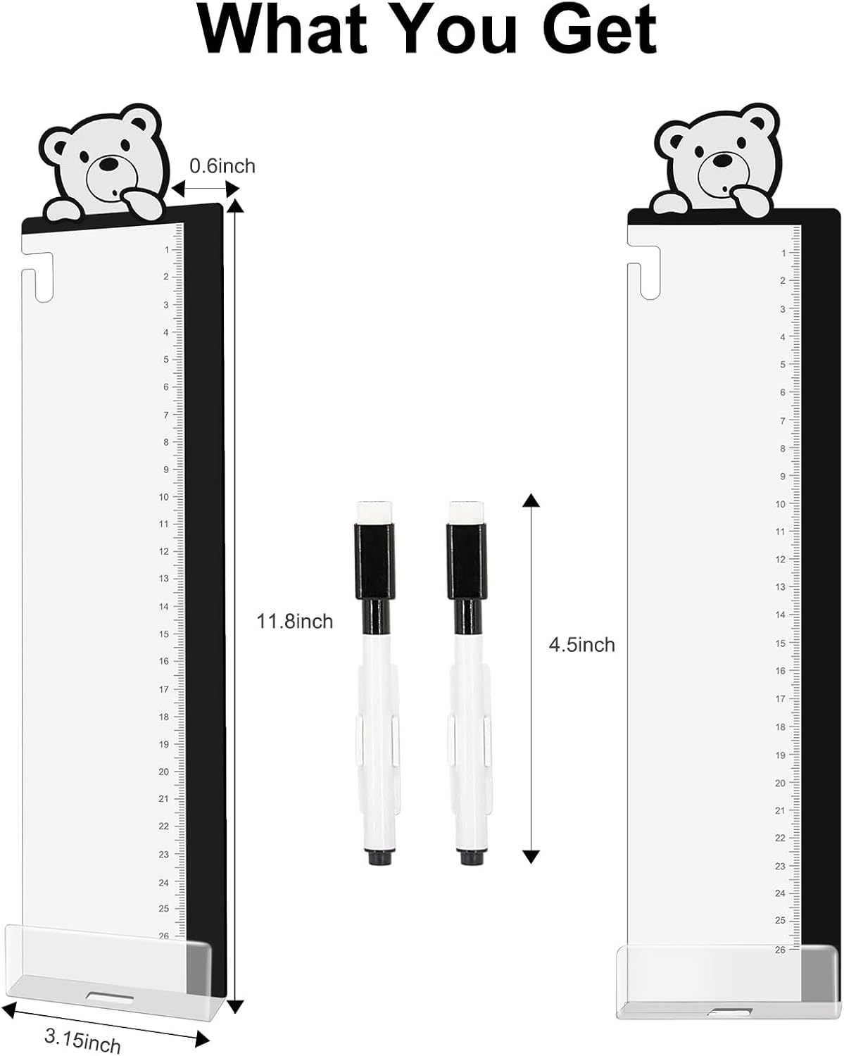 Office Desk Accessories 2pcs Multifunction Computer Monitor Memo Board - Office Supplies for Women Men Computer Sticky Note Holder Home Decor (Smooth Monitor Memo Board)