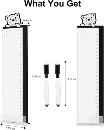 Office Desk Accessories 2pcs Multifunction Computer Monitor Memo Board - Office Supplies for Women Men Computer Sticky Note Holder Home Decor (Smooth Monitor Memo Board)