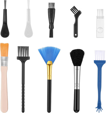 10 Pcs Keyboard Cleaning Brush,Shimmeroo Electronic Cleaning Brush Anti Static Duster Brushes for Computer Keyboard Electronic Devices Tight Spaces