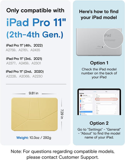 MOFT Dynamic Folio Tablet Stand for Desk Compatible with iPad mini A17 Pro 2024 & iPad mini 6th A15 2021, Slim Magnetic Tablet Holder Case with 20+ Viewing Angles, Beach White x Terracotta