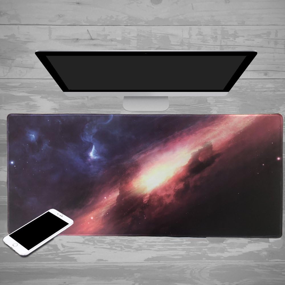XXL Professional Large Mouse Pad & Computer Game Mouse Mat (35.4x15.7x0.1IN, Map) (90 * 40 Map)