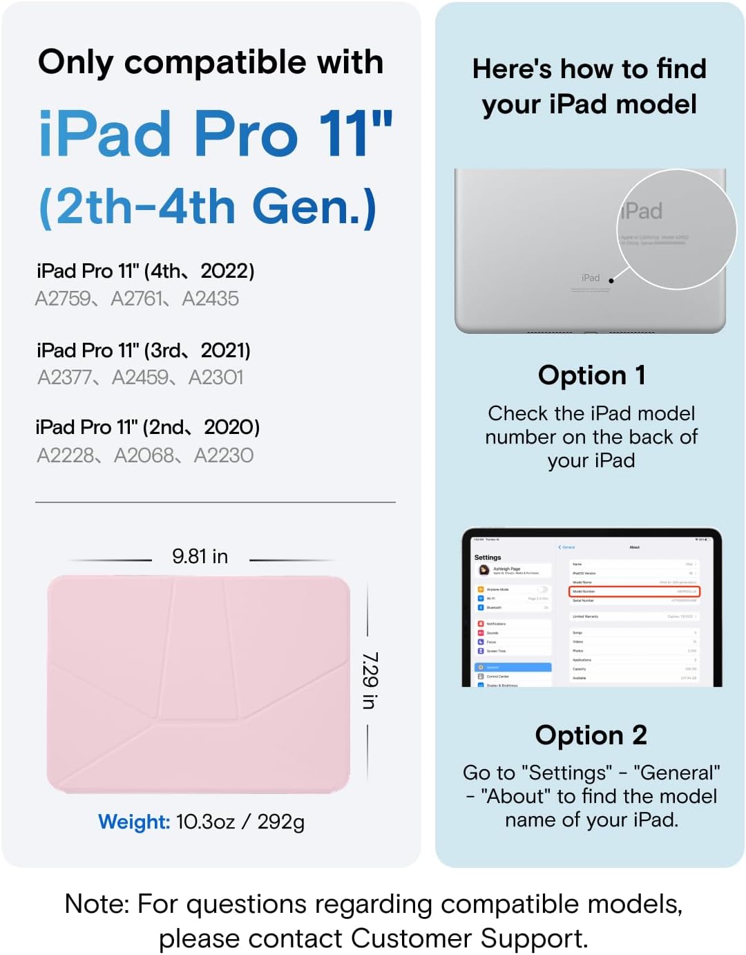 MOFT Dynamic Folio Tablet Stand for Desk Compatible with iPad mini A17 Pro 2024 & iPad mini 6th A15 2021, Slim Magnetic Tablet Holder Case with 20+ Viewing Angles, Beach White x Terracotta