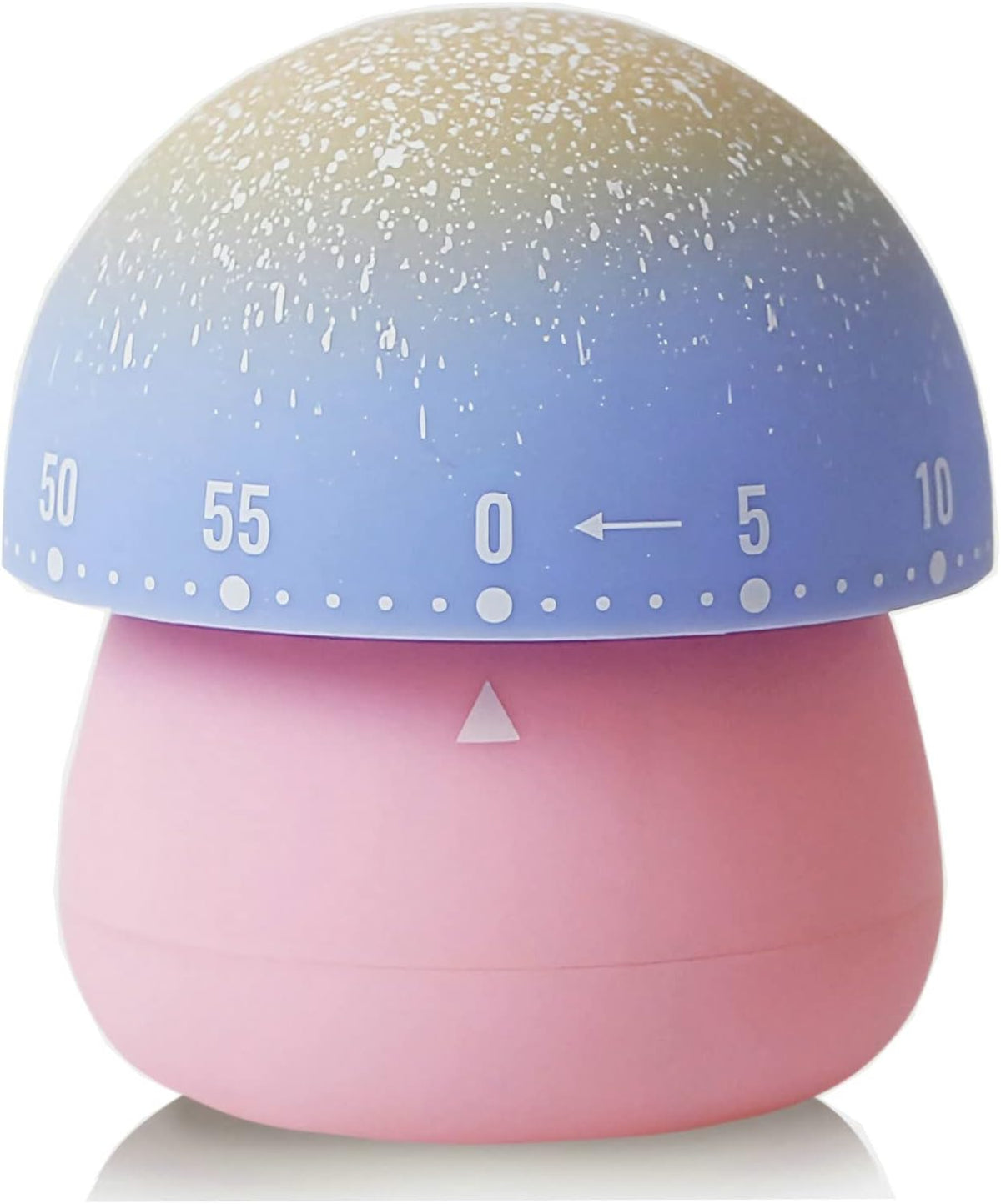Mechanical Kitchen Timer, Cute Mushroom Timers for Kids, Wind Up 60 Minutes Manual Countdown Timer for Classroom, Home, Study and Cooking (Green Base)
