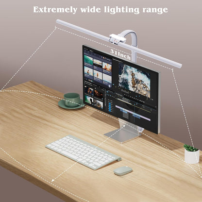 LED Desk Lamp for Home Office, Double Head 24W with Base, Architect Light 5 Lighting Brightness Flexible Gooseneck Table Reading Study, Black