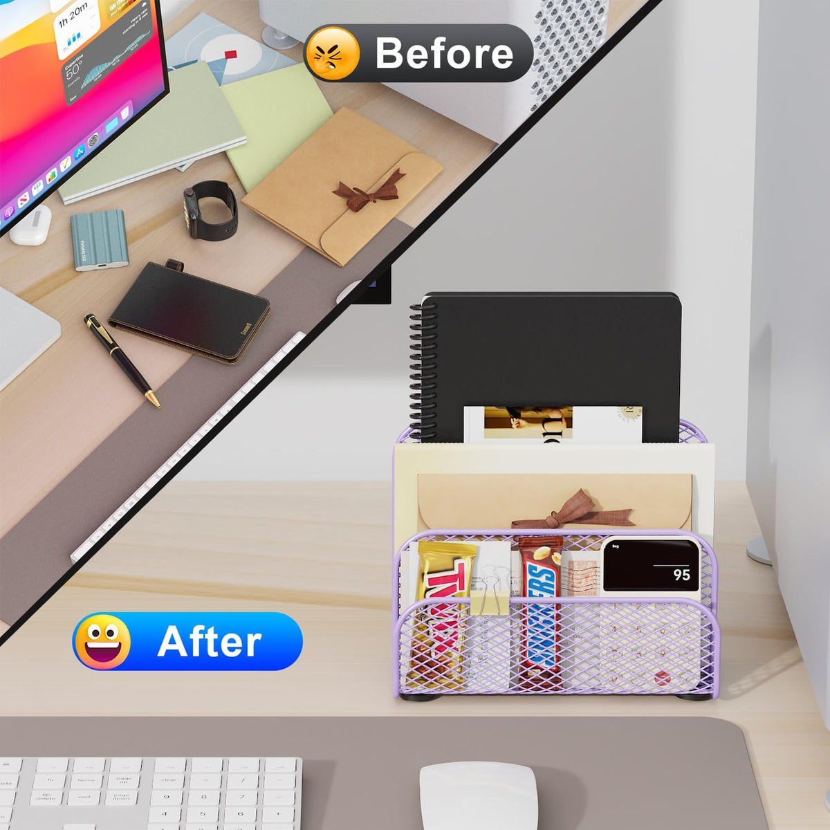 Mail Organizer Countertop