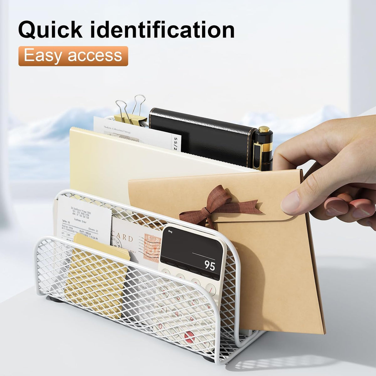 Mail Organizer Countertop