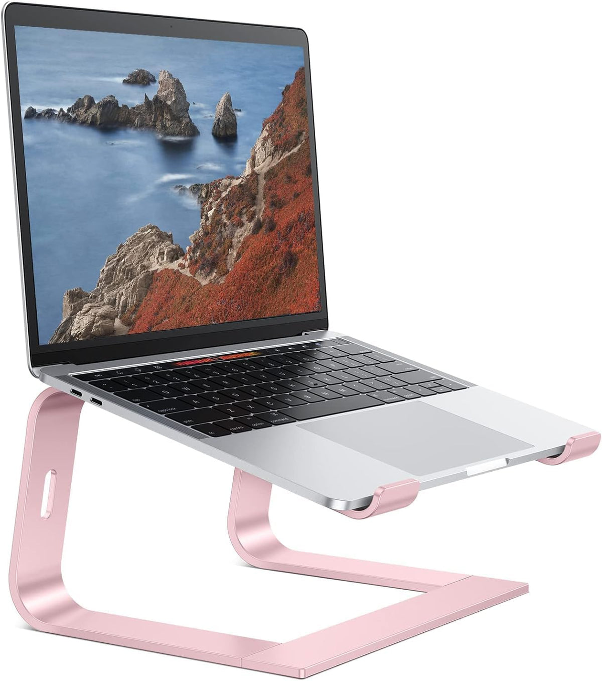 Laptop Stand, Detachable Mount for MacBook Air/Pro Dell HP Rose Gold