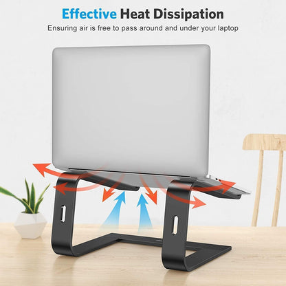 Laptop Stand, Detachable Mount for MacBook Air/Pro Dell HP Rose Gold