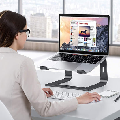 Laptop Stand, Detachable Mount for MacBook Air/Pro Dell HP Rose Gold