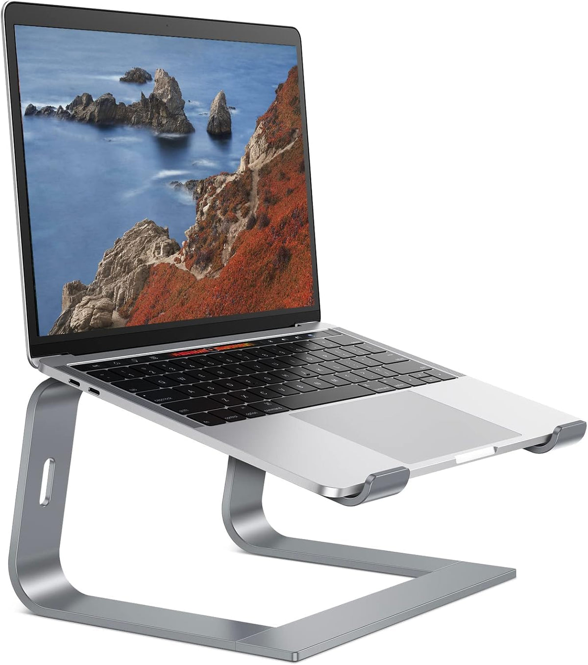 Laptop Stand, Detachable Mount for MacBook Air/Pro Dell HP Rose Gold